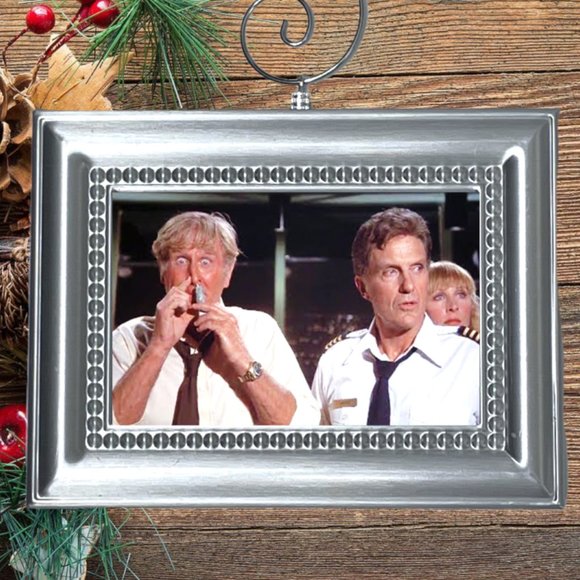 Airplane Retro Movie Memorabilia Christmas Tree‎ Ornament - Picture 1 of 3
